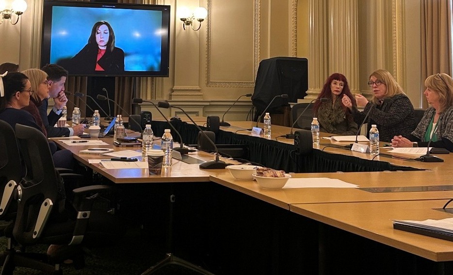 Carers Victoria presents to Parliament